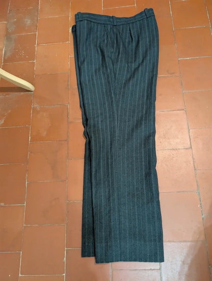 Spectaculaire costume 3 piece pinstripe en flanelle