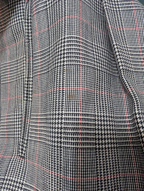 Géant costume gris en prince de Galles