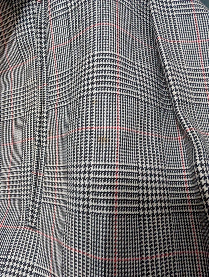 Géant costume gris en prince de Galles