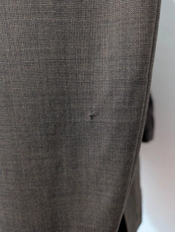 Toller brauner Wollanzug