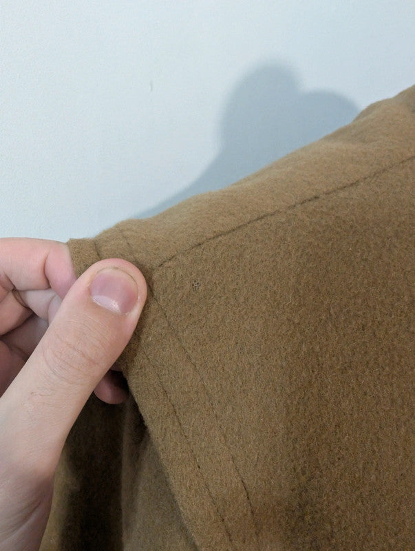 Lumineux loden camel en laine alpaga