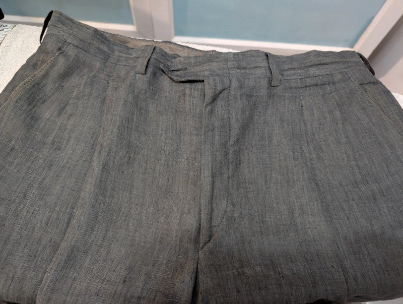 Nice gray linen suit