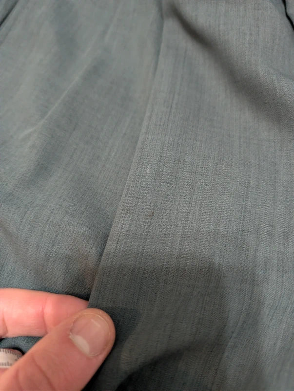 Legendärer grüner, zweireihiger Wollanzug