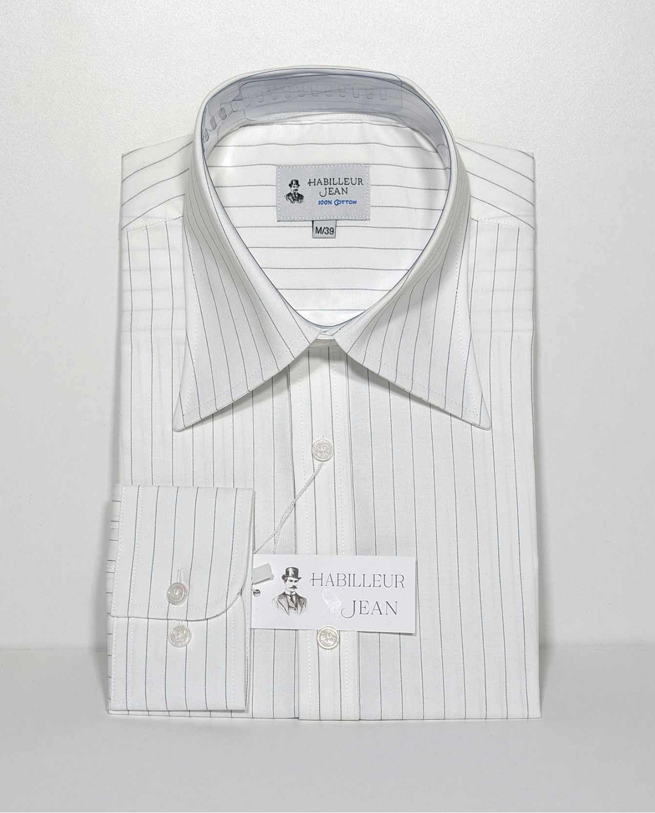 Black tennis stripe shirt