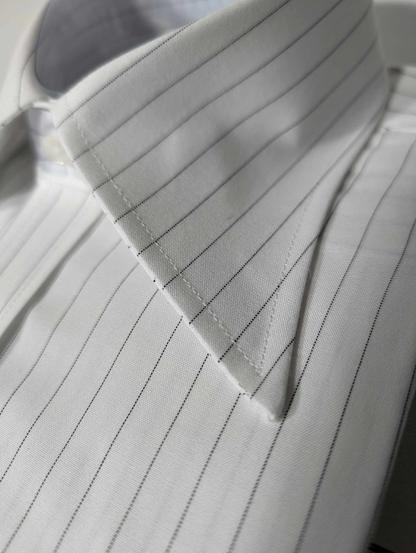 Black tennis stripe shirt