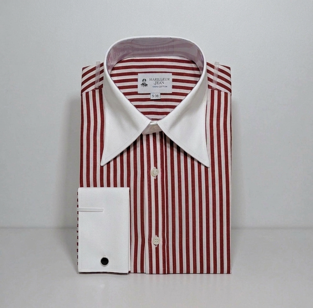 Chemise Winchester à rayures larges rouges