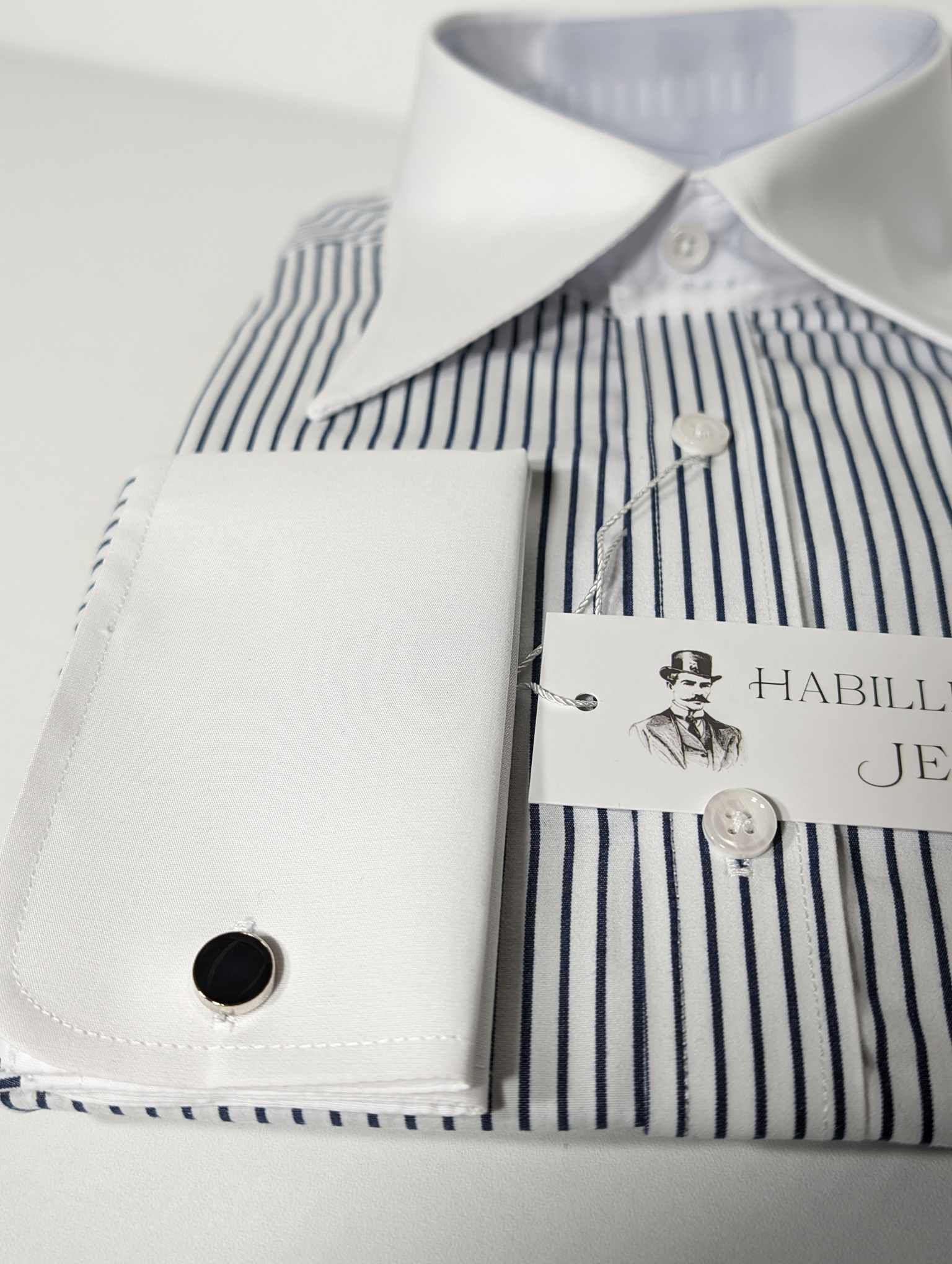 Winchester shirt with black stripes – HabilleurJean