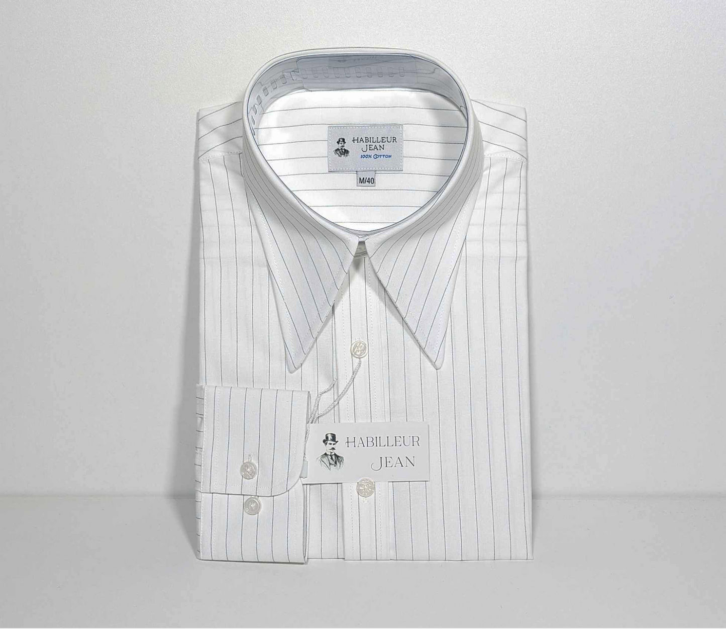 Schwarzes Tennis-Streifenshirt