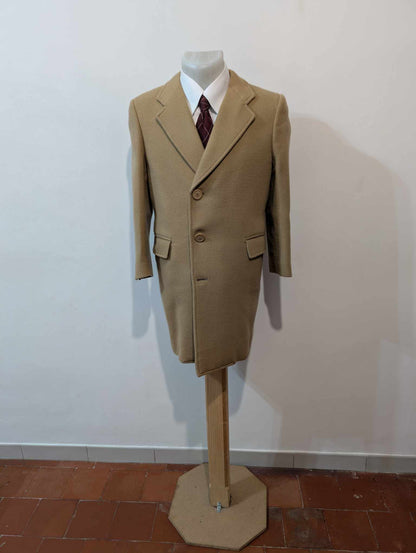 Petit manteau camel en laine