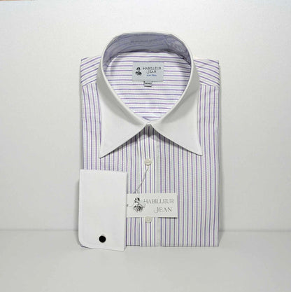 Black tennis stripe shirt