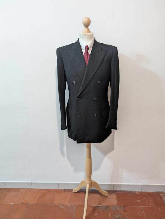 Majestueuse veste croisé en laine