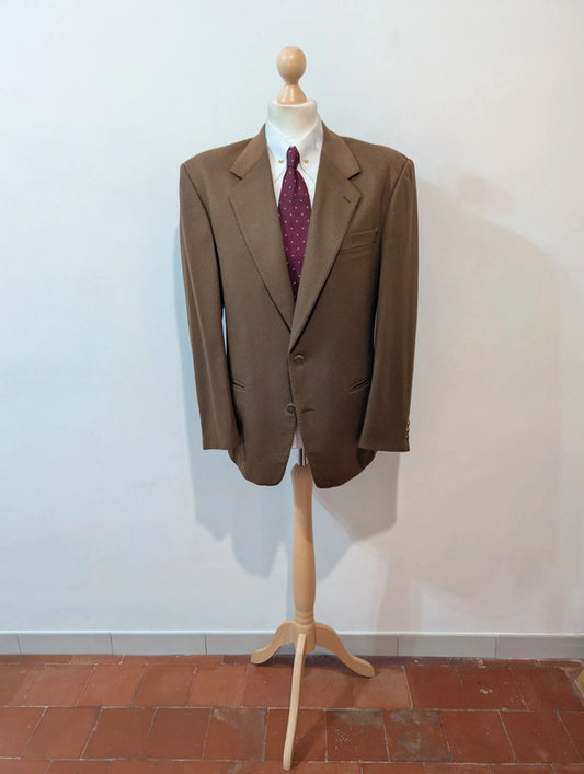 Géniale veste marron en laine