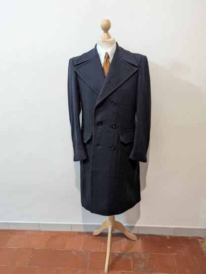 Exceptionnel manteau polo coat en laine