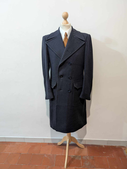 Exceptionnel manteau polo coat en laine