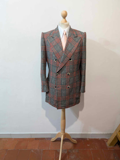 Legendäre zweireihige Jacke aus schwerem Flanell