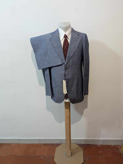 Petit costume bleu en laine