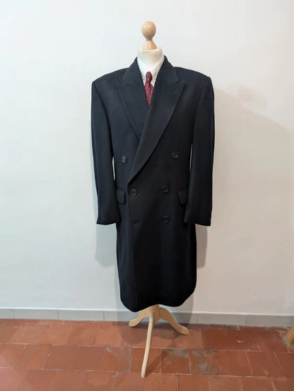 Rarissime manteau croisé en cachemire