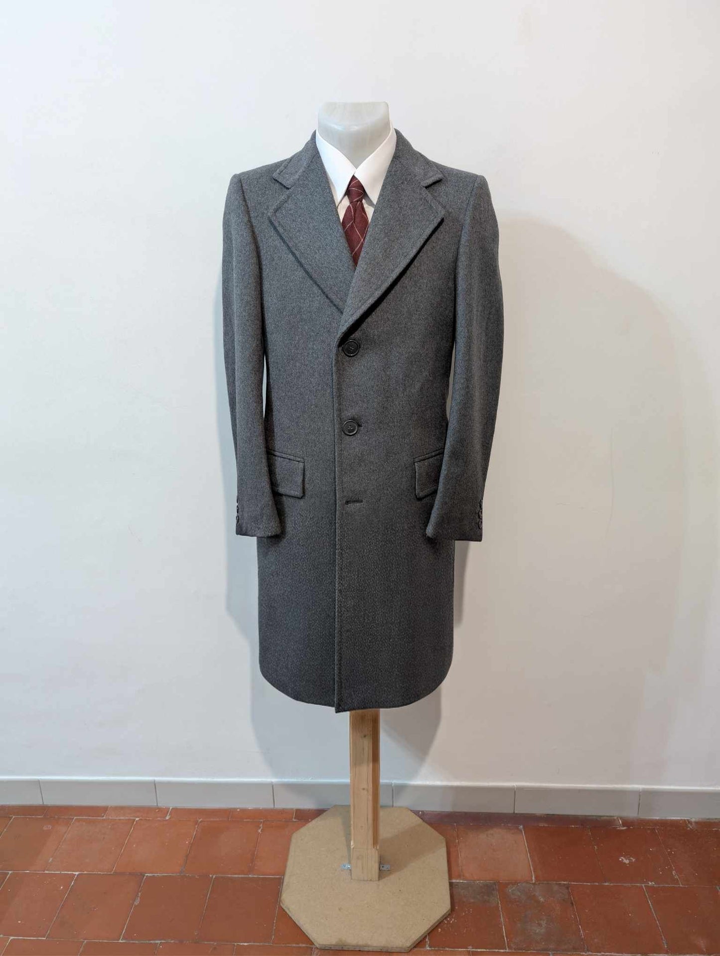 Génial manteau gris en laine