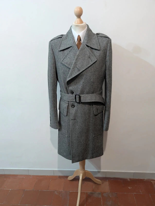 Niedlicher Tweed-Polomantel