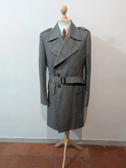 Niedlicher Tweed-Polomantel