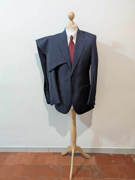 Suprême costume pinstripe en laine