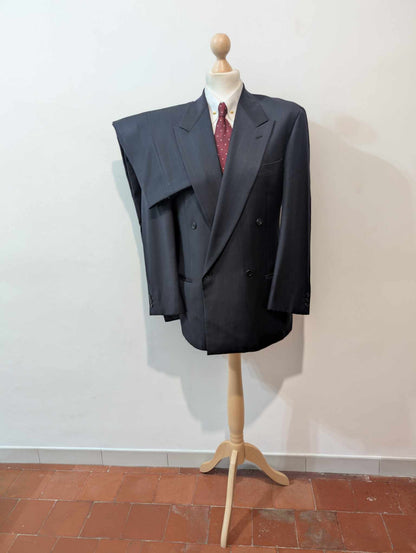 Effrayant costume croisé chalkstripe