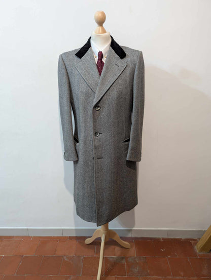 Incroyable manteau Chesterfield en laine