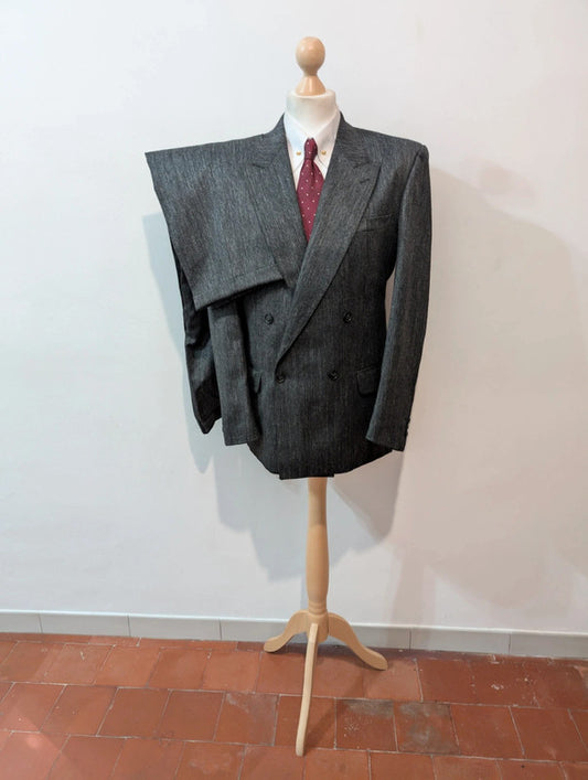 Magnifique costume croisé en tweed