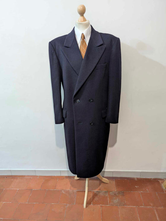 Ravissant manteau croisé bleu marine