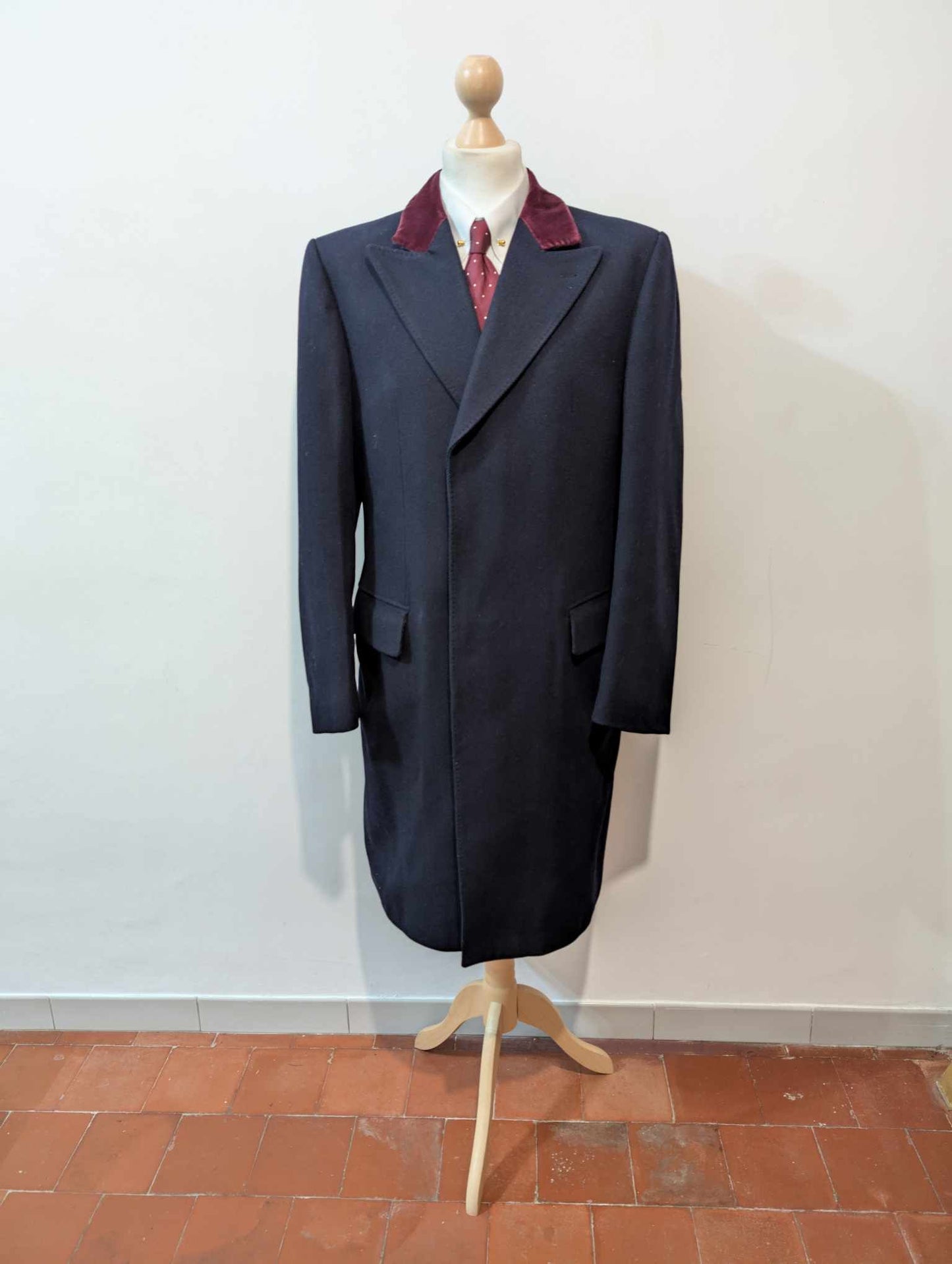 Légendaire manteau Chesterfield en laine