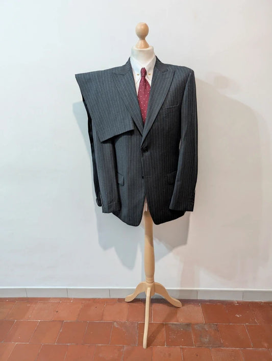 Terrifiant costume pinstripe en flanelle