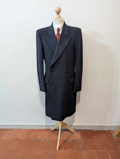 Sublime manteau croisé en laine