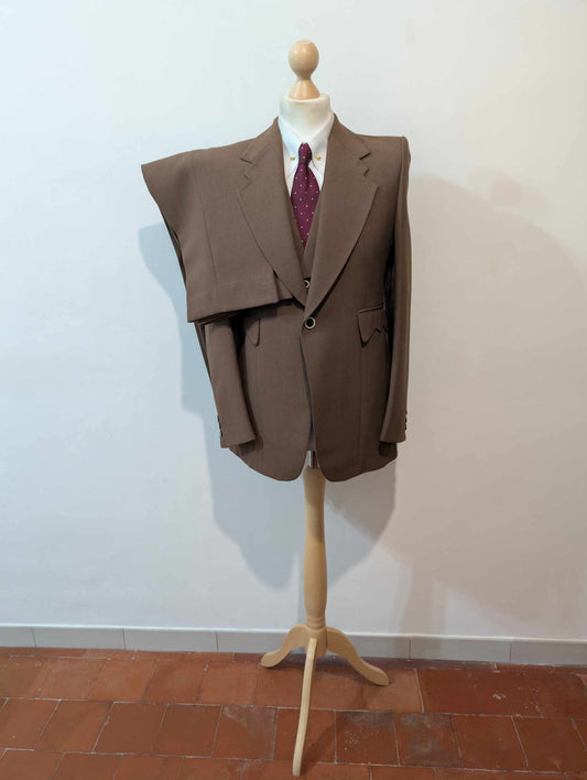 Fantastique costume 3 pièces marron