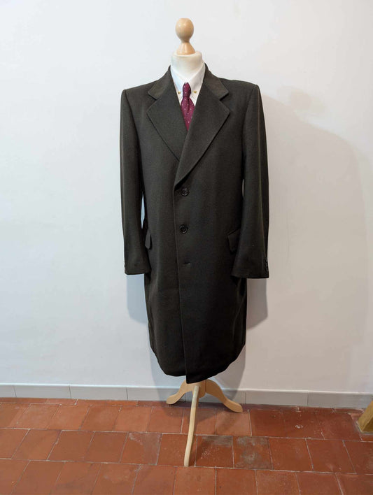 Magnifique manteau marron en laine