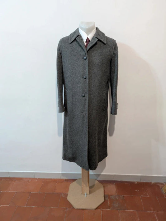 Cute grey loden coat for women