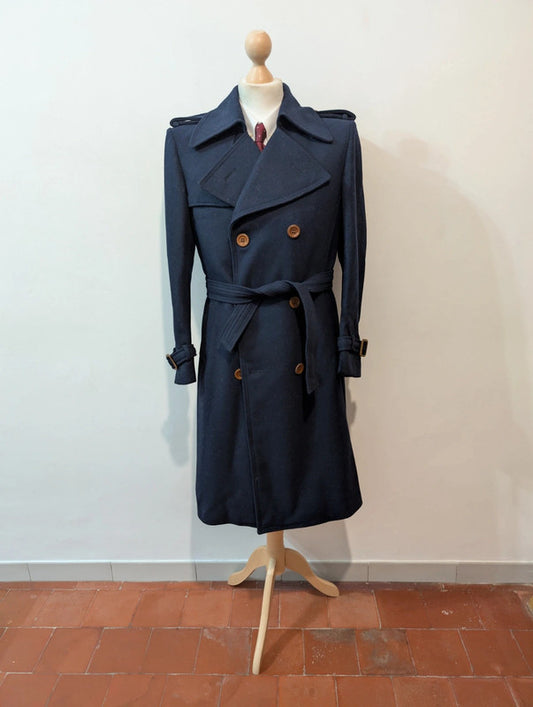 Spectaculaire trench en tweed