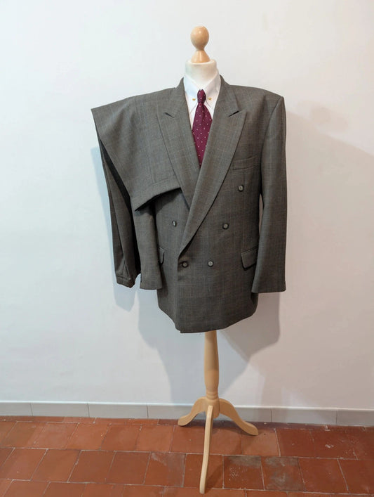 Géant costume croisé en laine