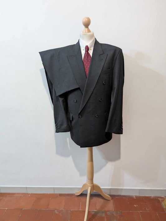 Magnifique costume croisé en laine froide