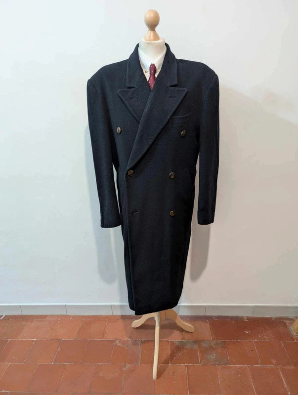 Sympathique manteau croisé en laine