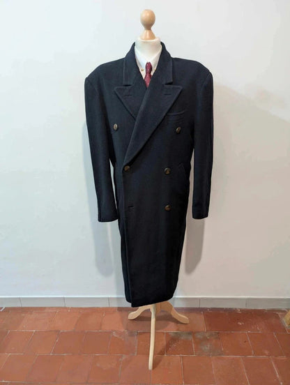 Sympathique manteau croisé en laine