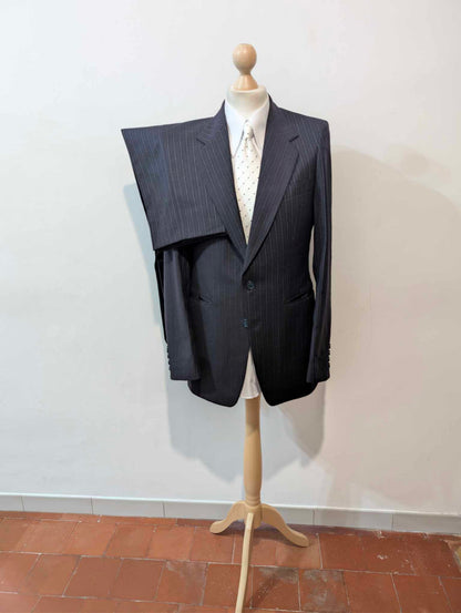 excellent costume pinstripe en flannel de laine