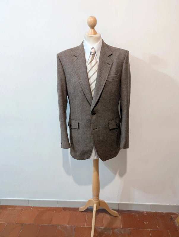 Exceptionnel veste marron en tweed