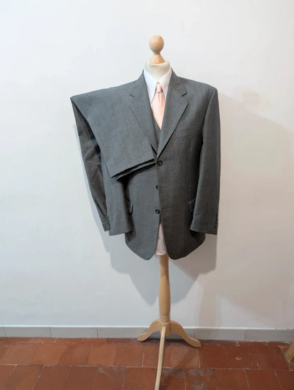 Classic grey 3-piece wool suit