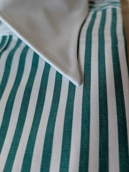 Chemise Winchester à rayures large Vertes