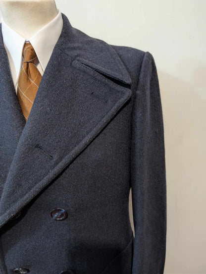 Exceptionnel manteau polo coat en laine