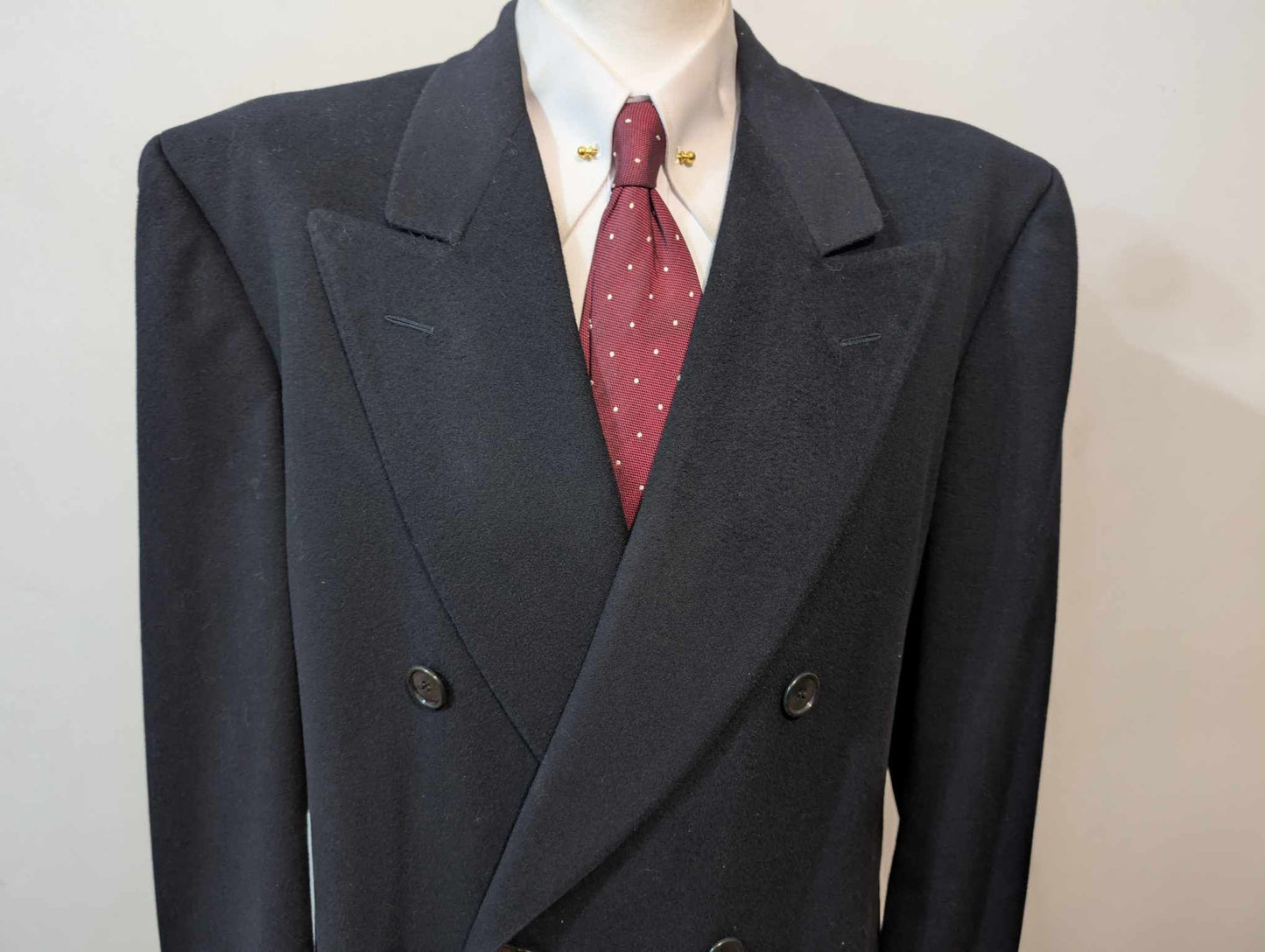 Robuste manteau croisé