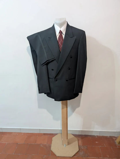 Prächtiger zweireihiger Woll-Smoking