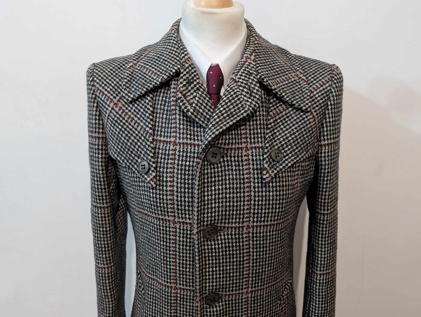 Magnifique manteau en tweed