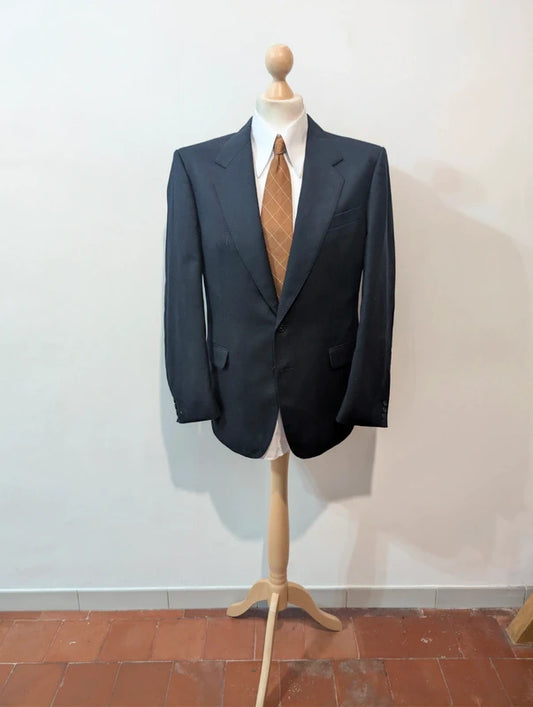 Veste bleu marine en flanelle