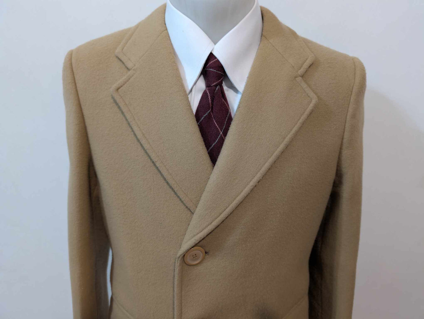 Petit manteau camel en laine
